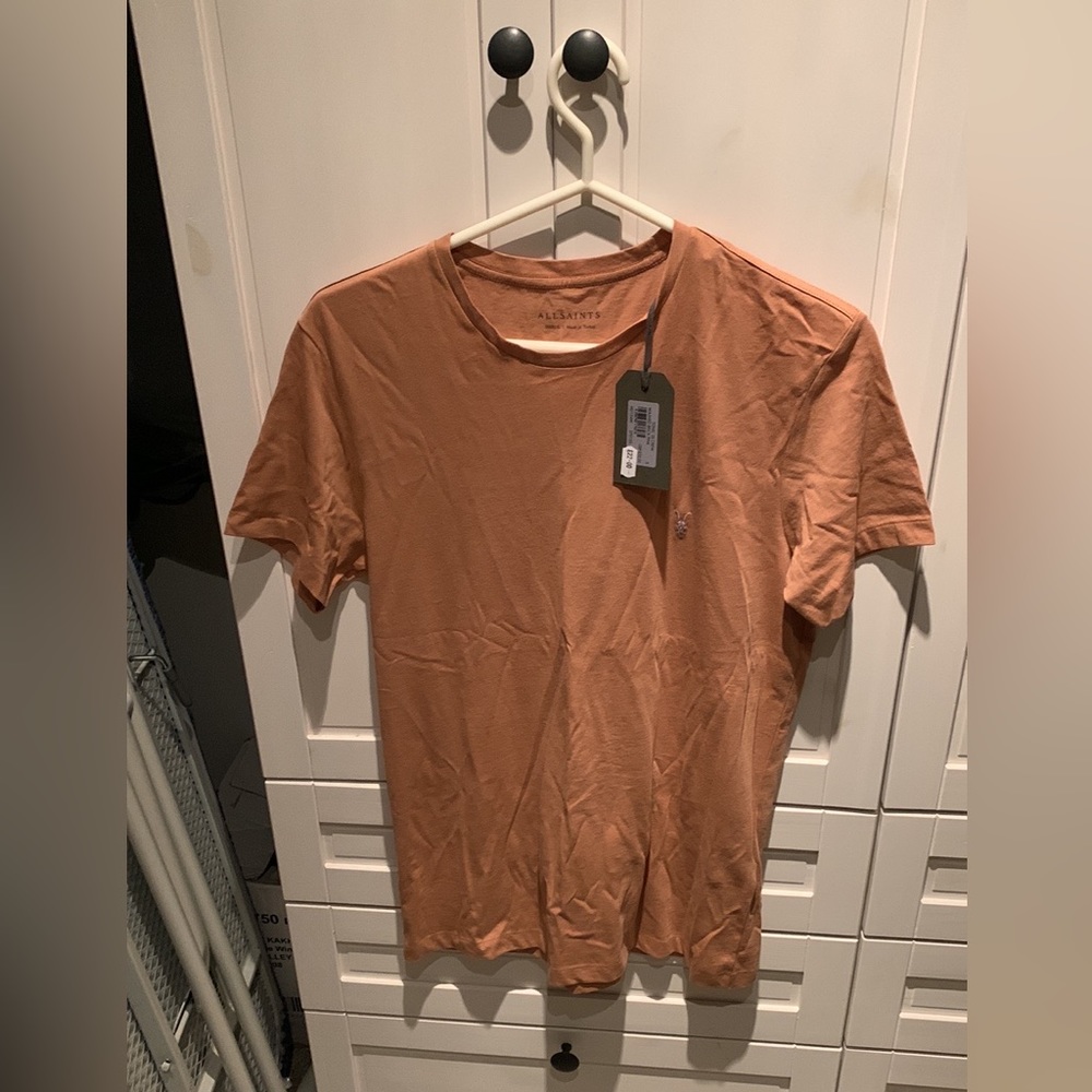 BNWT All Saints Mens Small Tonic SS Crew TShirt.